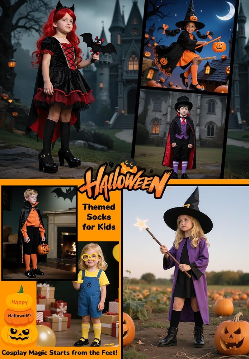 Zando Toddler Soccer Socks Baseball Softball Football Socks Tube Athletic Socks Uniform Socks Knee High Socks for Girls - Image 2